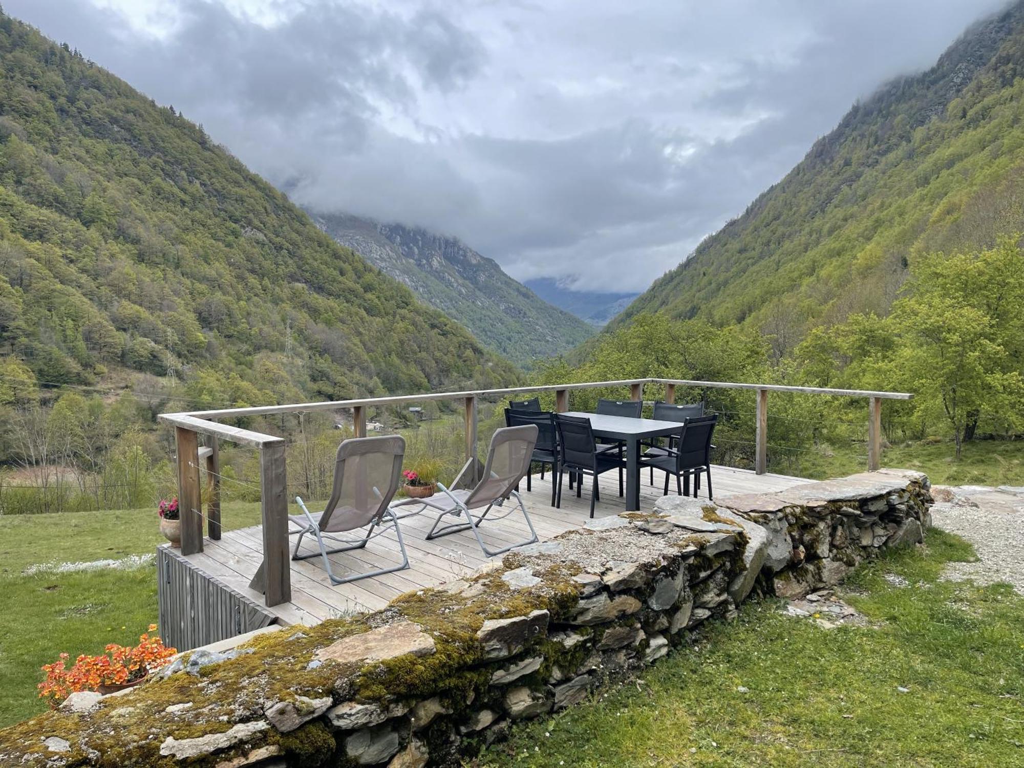 Grange Renovee, Pyrenees Ariegeoises, Gite Haute Ariege Auzat Ngoại thất bức ảnh